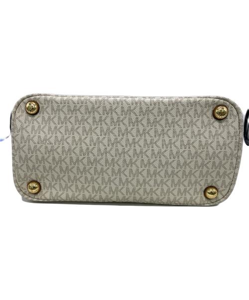 MICHAEL KORS（マイケルコース）MICHAEL KORS (マイケルコース) トートバッグ ベージュ×ブラウンの古着・服飾アイテム