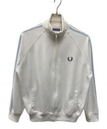 FRED PERRY（フレッドペリー）の古着「ジップパーカー」｜ホワイト