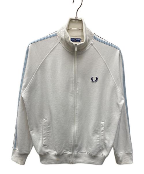 FRED PERRY（フレッドペリー）FRED PERRY (フレッドペリー) ジップパーカー ホワイト サイズ:Ｍの古着・服飾アイテム