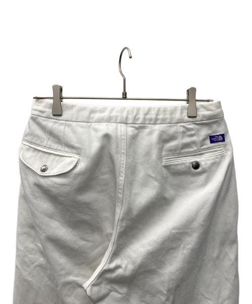 THE NORTHFACE PURPLELABEL（ザ・ノースフェイス パープルレーベル）THE NORTHFACE PURPLELABEL (ザ・ノースフェイス パープルレーベル) デニムワイドテーパードパンツ ホワイト サイズ:30の古着・服飾アイテム