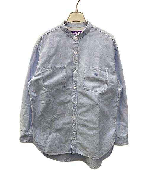 THE NORTHFACE PURPLELABEL（ザ・ノースフェイス パープルレーベル）THE NORTHFACE PURPLELABEL (ザ・ノースフェイス パープルレーベル) 長袖シャツ ライトブルー サイズ:Ｓの古着・服飾アイテム