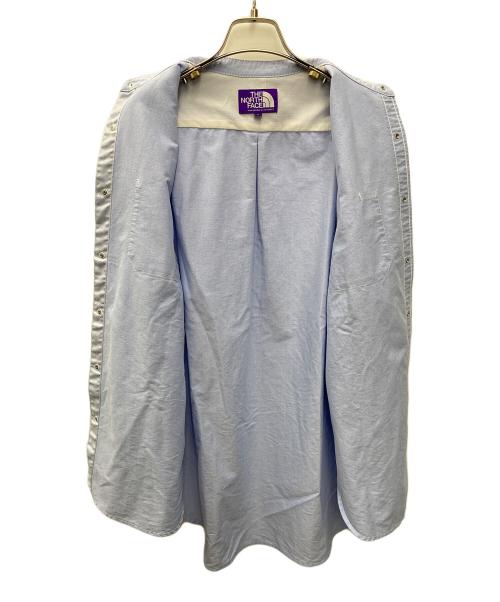 THE NORTHFACE PURPLELABEL（ザ・ノースフェイス パープルレーベル）THE NORTHFACE PURPLELABEL (ザ・ノースフェイス パープルレーベル) 長袖シャツ ライトブルー サイズ:Ｓの古着・服飾アイテム