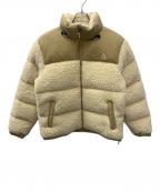 THE NORTH FACEザ ノース フェイス）の古着「Sherpa Nuptse Jacket」｜ベージュ