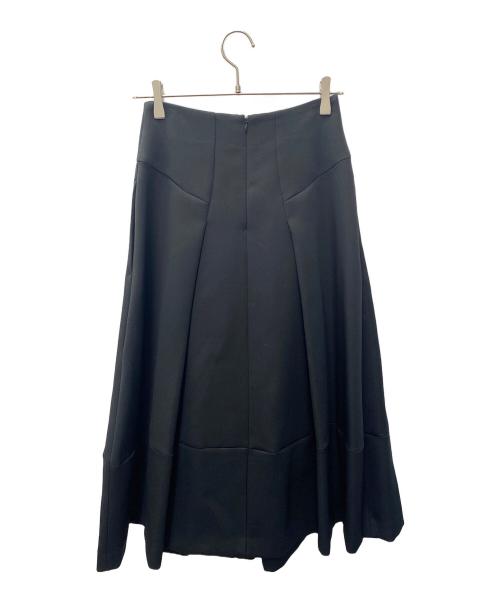 IENA（イエナ）IENA (イエナ) トリプルツイルタックスカート ブラック サイズ:38 未使用品の古着・服飾アイテム