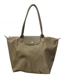 LONGCHAMP（ロンシャン）の古着「トートバッグ」｜ベージュ