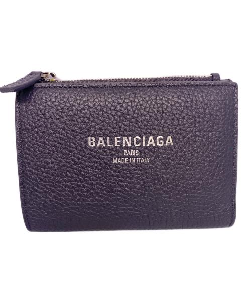 BALENCIAGA（バレンシアガ）BALENCIAGA (バレンシアガ) Credit バーティカル二つ折りカードホルダー グレーの古着・服飾アイテム