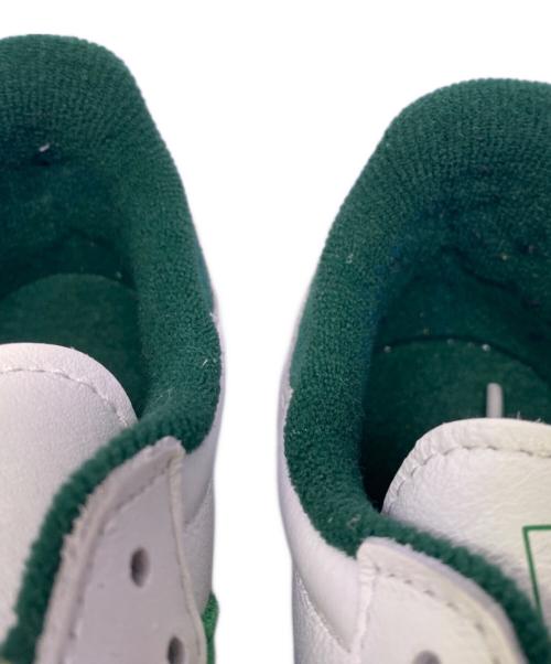 adidas（アディダス）adidas (アディダス) ローカットスニーカー ホワイト×グリーン サイズ:23.5の古着・服飾アイテム