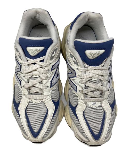 NEW BALANCE（ニューバランス）NEW BALANCE (ニューバランス) ローカットスニーカー ホワイト×ブルー サイズ:24cmの古着・服飾アイテム