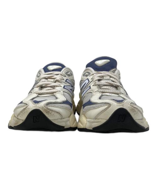 NEW BALANCE（ニューバランス）NEW BALANCE (ニューバランス) ローカットスニーカー ホワイト×ブルー サイズ:24cmの古着・服飾アイテム