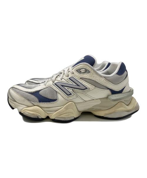 NEW BALANCE（ニューバランス）NEW BALANCE (ニューバランス) ローカットスニーカー ホワイト×ブルー サイズ:24cmの古着・服飾アイテム