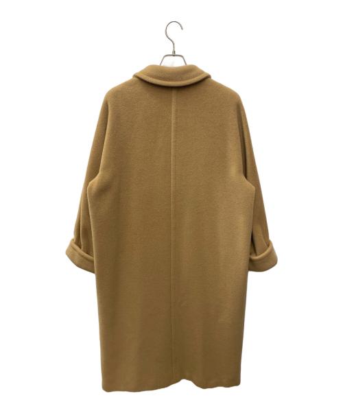 MaxMara（マックスマーラ）MaxMara (マックスマーラ) カシミヤ混コート ベージュ サイズ:Lの古着・服飾アイテム