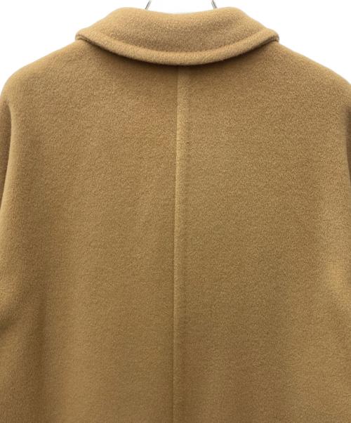 MaxMara（マックスマーラ）MaxMara (マックスマーラ) カシミヤ混コート ベージュ サイズ:Lの古着・服飾アイテム