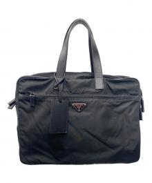 PRADA（プラダ）の古着「ブリーフケース」｜ブラック