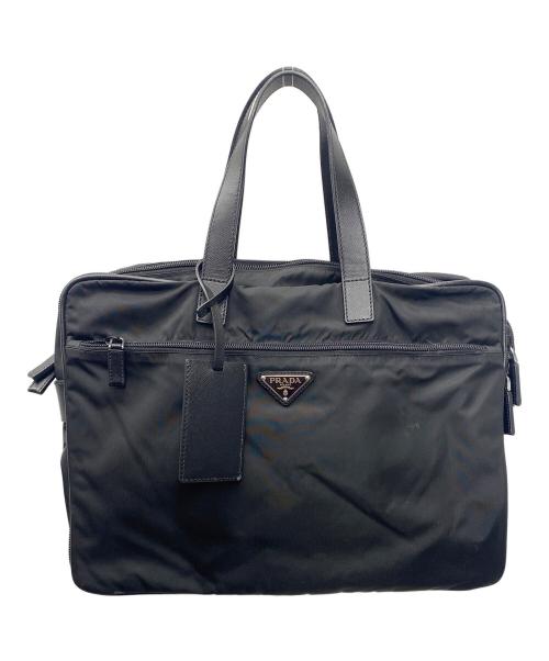 PRADA（プラダ）PRADA (プラダ) ブリーフケース ブラックの古着・服飾アイテム