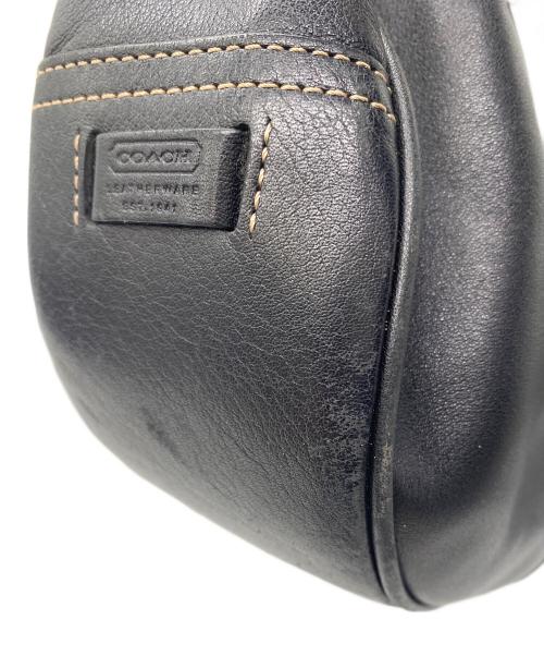 COACH（コーチ）COACH (コーチ) ワンショルダーバッグ ブラックの古着・服飾アイテム