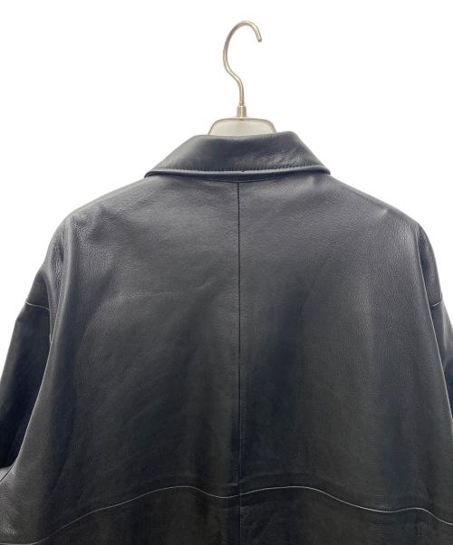 BEAUTY&YOUTH UNITED ARROWS（ビューティーアンドユースユナイテッドアローズ）BEAUTY&YOUTH UNITED ARROWS (ビューティーアンドユースユナイテッドアローズ) レザージャケット ブラック サイズ:Ｍの古着・服飾アイテム