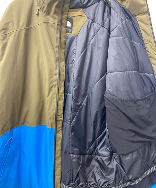 THE NORTH FACE（ザ ノース フェイス）THE NORTH FACE (ザ ノース フェイス) シックラインジャケット オリーブ×ブルー サイズ:XXL 未使用品の古着・服飾アイテム