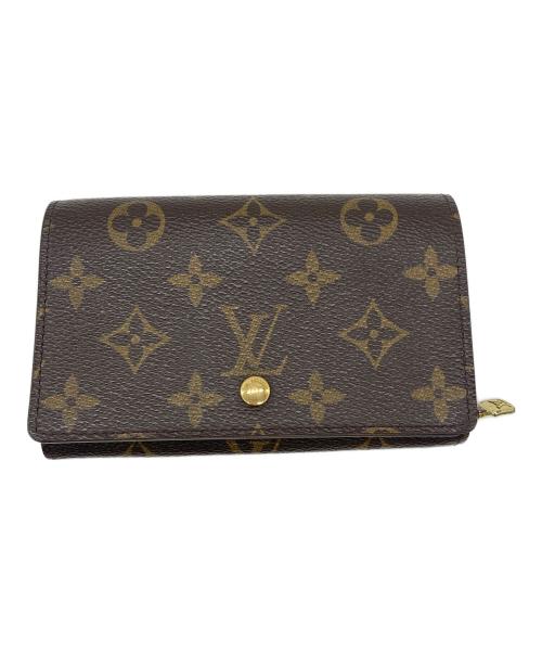LOUIS VUITTON（ルイ ヴィトン）LOUIS VUITTON (ルイ ヴィトン) 2つ折り財布 ブラウンの古着・服飾アイテム