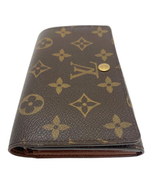 LOUIS VUITTON（ルイ ヴィトン）LOUIS VUITTON (ルイ ヴィトン) 2つ折り財布 ブラウンの古着・服飾アイテム