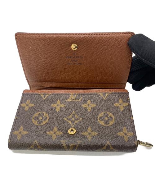 LOUIS VUITTON（ルイ ヴィトン）LOUIS VUITTON (ルイ ヴィトン) 2つ折り財布 ブラウンの古着・服飾アイテム