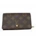 LOUIS VUITTON（ルイ ヴィトン）の古着「2つ折り財布」｜ブラウン