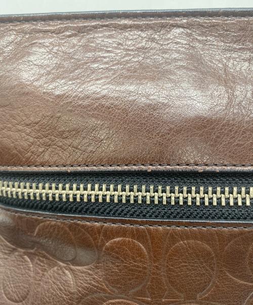 COACH（コーチ）COACH (コーチ) ショルダーバッグ ブラウンの古着・服飾アイテム