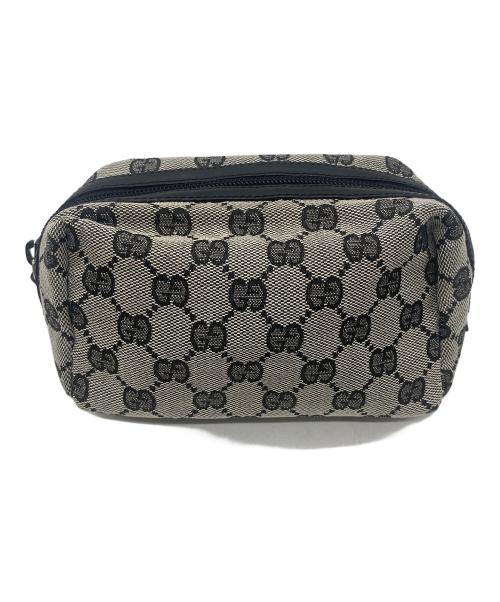 GUCCI（グッチ）GUCCI (グッチ) ポーチ ブラックの古着・服飾アイテム