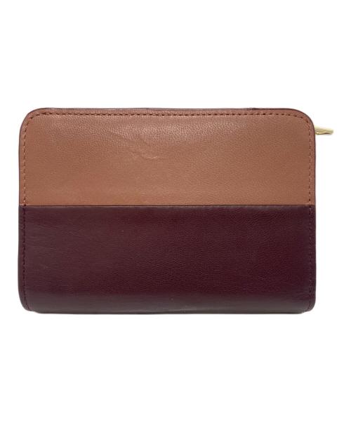 PAUL SMITH（ポールスミス）Paul Smith (ポールスミス) 2つ折り財布 ピンク×レッドの古着・服飾アイテム