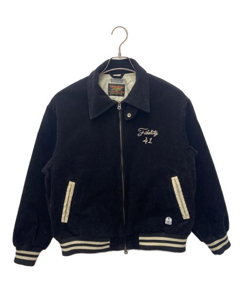 FIDELITY（フィデリティー）FIDELITY (フィデリティー) SKOOKUM (スクーカム) コーデュロイジャケット ブラック サイズ:Ｌの古着・服飾アイテム