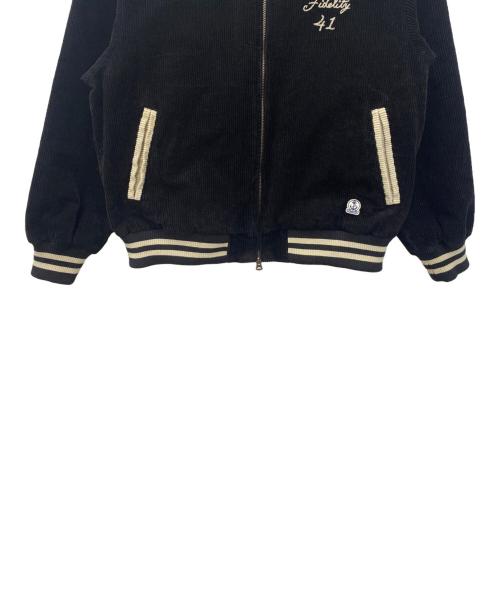 FIDELITY（フィデリティー）FIDELITY (フィデリティー) SKOOKUM (スクーカム) コーデュロイジャケット ブラック サイズ:Ｌの古着・服飾アイテム