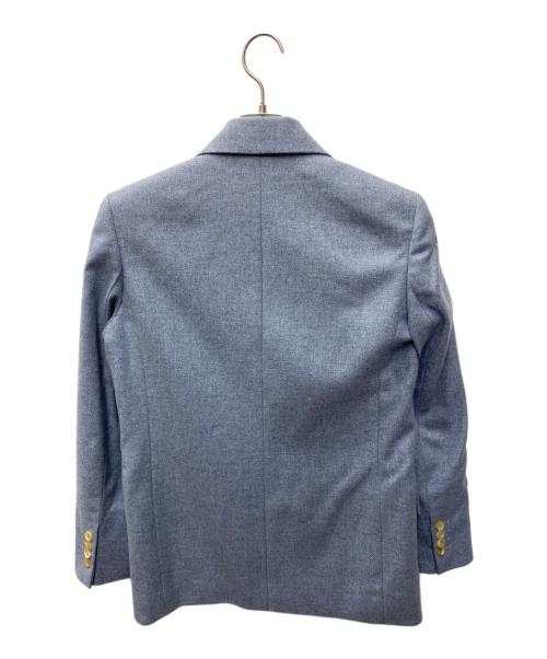 CELINE（セリーヌ）CELINE (セリーヌ) テーラードジャケット ブルー サイズ:38の古着・服飾アイテム