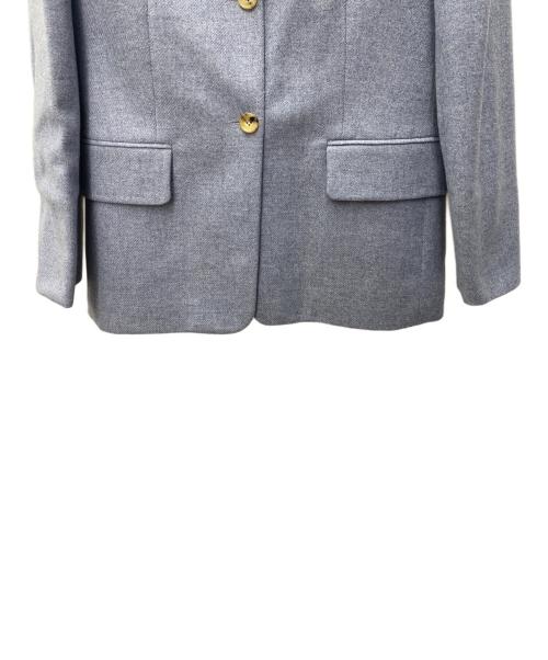 CELINE（セリーヌ）CELINE (セリーヌ) テーラードジャケット ブルー サイズ:38の古着・服飾アイテム