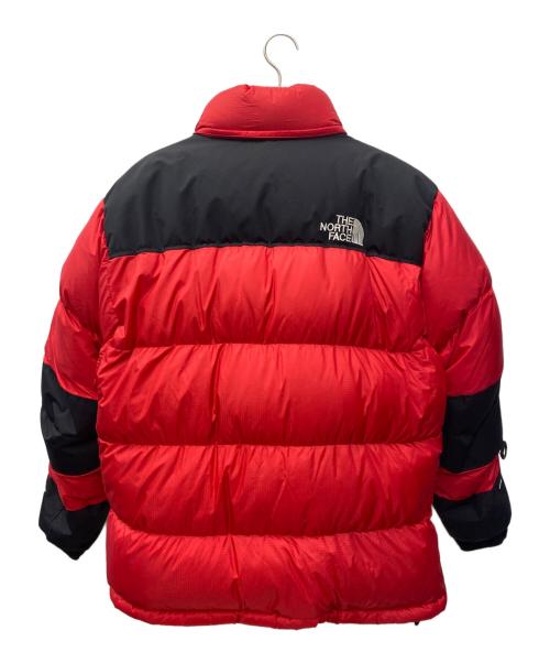 THE NORTH FACE（ザ ノース フェイス）THE NORTH FACE (ザ ノース フェイス) ダウンジャケット レッド×ブラック サイズ:Ｍの古着・服飾アイテム