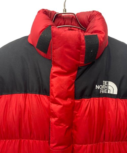THE NORTH FACE（ザ ノース フェイス）THE NORTH FACE (ザ ノース フェイス) ダウンジャケット レッド×ブラック サイズ:Ｍの古着・服飾アイテム