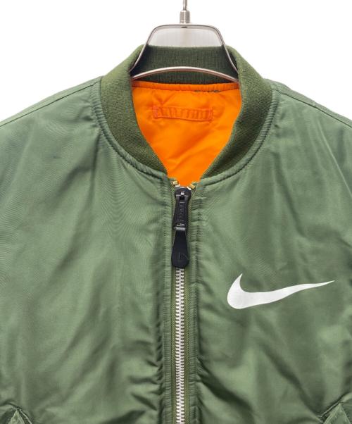 ALPHA（アルファ）ALPHA (アルファ) NIKE (ナイキ) フライトジャケット カーキ サイズ:Ｍの古着・服飾アイテム