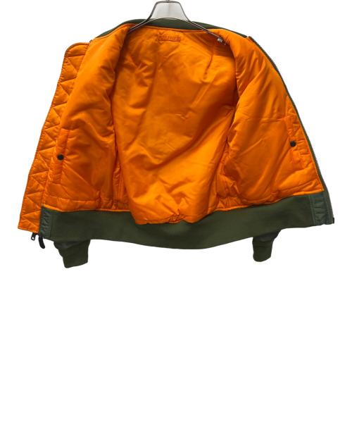 ALPHA（アルファ）ALPHA (アルファ) NIKE (ナイキ) フライトジャケット カーキ サイズ:Ｍの古着・服飾アイテム