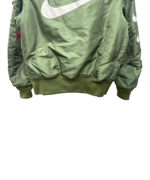 ALPHA（アルファ）ALPHA (アルファ) NIKE (ナイキ) フライトジャケット カーキ サイズ:Ｍの古着・服飾アイテム