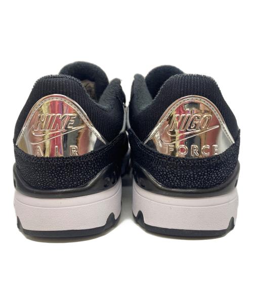 NIKE（ナイキ）NIKE (ナイキ) NIGO (二ゴー) Air Force 3 Low SP  ブラック×ホワイト サイズ:28.5㎝の古着・服飾アイテム