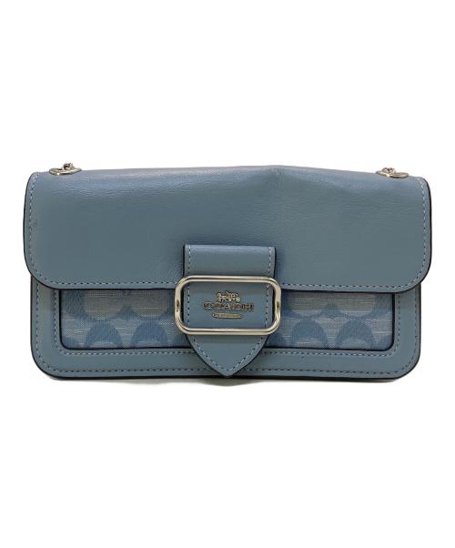 COACH（コーチ）COACH (コーチ) クロスボディバッグ ブルーの古着・服飾アイテム