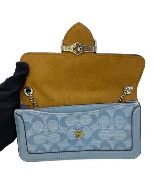COACH（コーチ）COACH (コーチ) クロスボディバッグ ブルーの古着・服飾アイテム