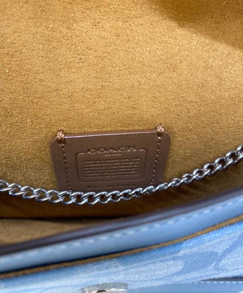 COACH（コーチ）COACH (コーチ) クロスボディバッグ ブルーの古着・服飾アイテム