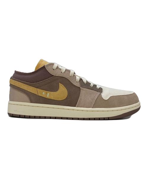 NIKE（ナイキ）NIKE (ナイキ) ローカットスニーカー ベージュ×イエロー サイズ:28の古着・服飾アイテム