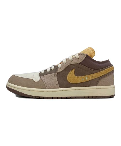 NIKE（ナイキ）NIKE (ナイキ) ローカットスニーカー ベージュ×イエロー サイズ:28の古着・服飾アイテム
