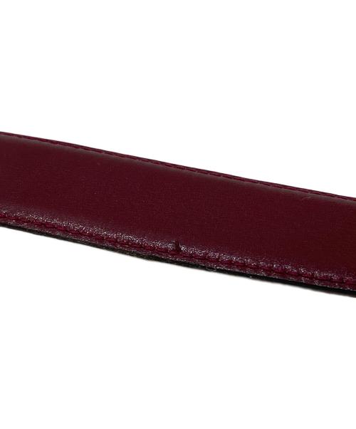 CELINE（セリーヌ）CELINE (セリーヌ) ベルト レッド×ブラックの古着・服飾アイテム