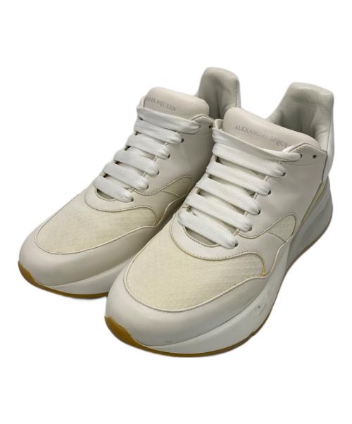 ALEXANDER McQUEEN（アレキサンダーマックイーン）ALEXANDER McQUEEN (アレキサンダーマックイーン) ハイカットスニーカー ホワイト サイズ:42の古着・服飾アイテム