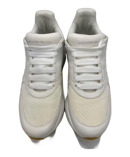 ALEXANDER McQUEEN（アレキサンダーマックイーン）ALEXANDER McQUEEN (アレキサンダーマックイーン) ハイカットスニーカー ホワイト サイズ:42の古着・服飾アイテム