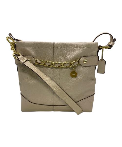 COACH（コーチ）COACH (コーチ) ショルダーバッグ ベージュの古着・服飾アイテム