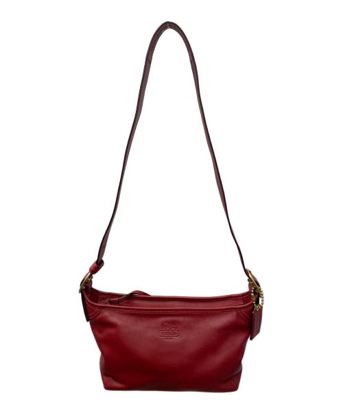 COACH（コーチ）COACH (コーチ) ショルダーバッグ レッドの古着・服飾アイテム