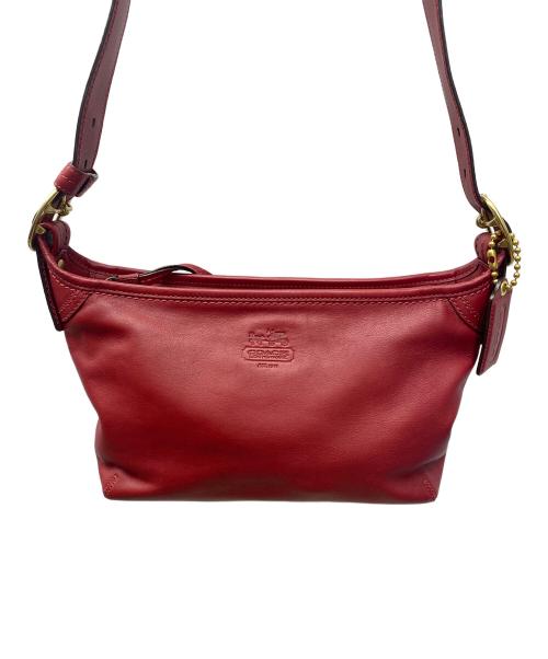COACH（コーチ）COACH (コーチ) ショルダーバッグ レッドの古着・服飾アイテム