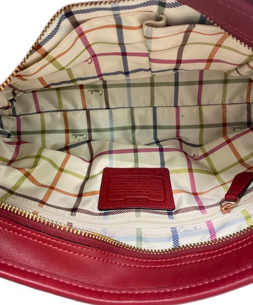 COACH（コーチ）COACH (コーチ) ショルダーバッグ レッドの古着・服飾アイテム